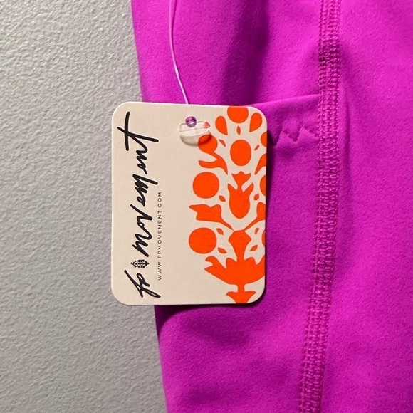 Free People movement twist leggings living magenta medium - Picture 15 of 15